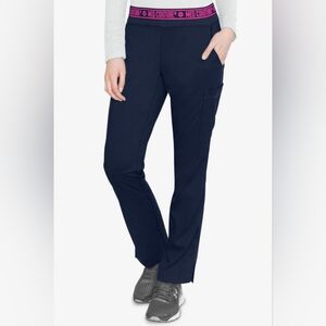 Women's Med Couture "Touch" Scrub Bottoms - BOGO, Navy, S